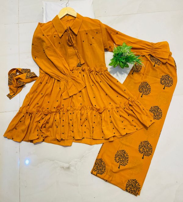 Kurti Shirt & Plazo For Girls & Women