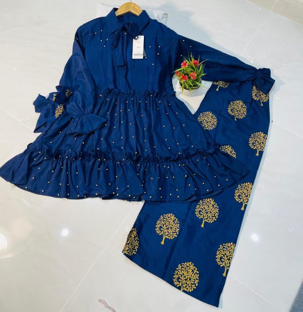 Kurti Shirt & Plazo For Girls & Women